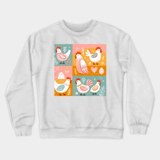 Chickens Lover Crewneck Sweatshirt